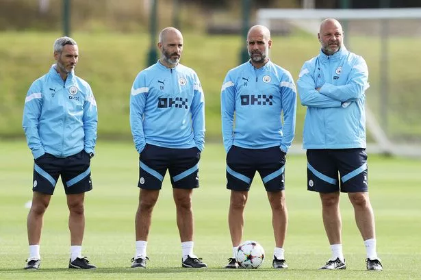 Youthful training squad gives Pep Guardiola and Man City coaches a unique  opportunity - Joe Bray - Manchester Evening News