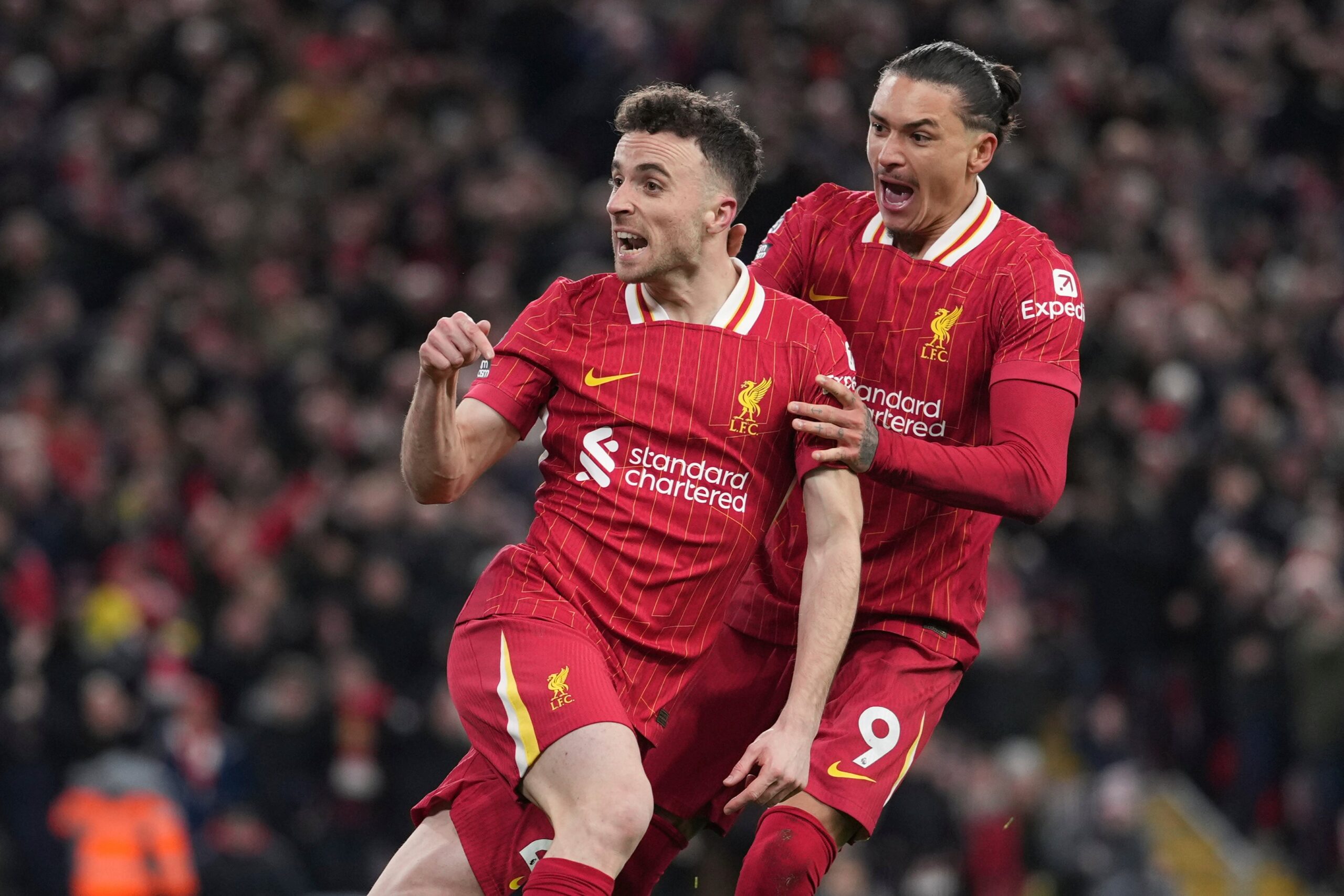 Liverpool vs Fulham LIVE: Premier League result as Diogo Jota snatches  equaliser for ten-man Reds in frantic clash | The Independent